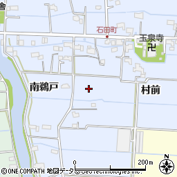 愛知県愛西市石田町周辺の地図