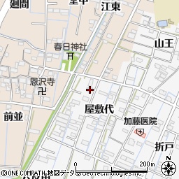愛知県あま市七宝町川部屋敷代5周辺の地図