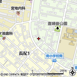 愛知県長久手市喜婦嶽1408周辺の地図