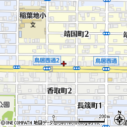 名古屋稲葉地郵便局周辺の地図