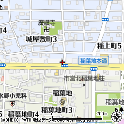 愛知県名古屋市中村区稲葉地本通2丁目8周辺の地図