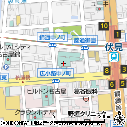 名古屋観光ホテル　営業統括部営業課周辺の地図