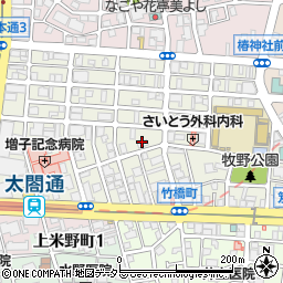 コンテッサ名駅周辺の地図