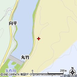 愛知県豊田市月原町丸竹周辺の地図