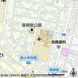 愛知県長久手市喜婦嶽702周辺の地図