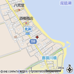 滋賀県大津市和邇北浜29周辺の地図