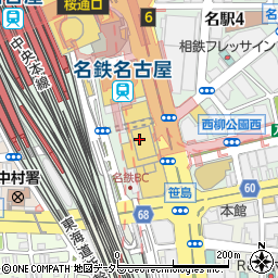 サンマルクカフェ 名古屋名鉄メンズ館店周辺の地図