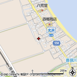 滋賀県大津市和邇北浜121周辺の地図