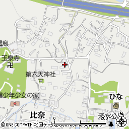 静岡県富士市比奈1387周辺の地図