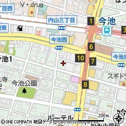 串BISTRO92周辺の地図