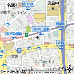 亜熱帯インターネット・カフェ　名駅柳橋店周辺の地図
