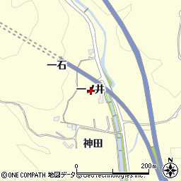 愛知県豊田市加納町一ノ井周辺の地図