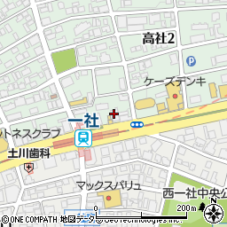 株式会社不二越　中日本支社機械工具営業部工作機周辺の地図