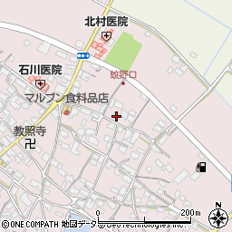 滋賀県愛知郡愛荘町蚊野1509周辺の地図