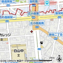 株式会社流行発信　営業局周辺の地図