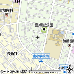 愛知県長久手市喜婦嶽1204周辺の地図