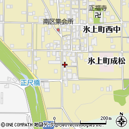 兵庫県丹波市氷上町西中476周辺の地図
