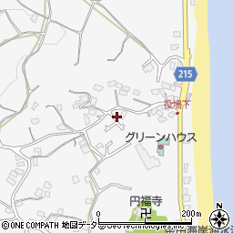 神奈川県三浦市南下浦町金田17周辺の地図