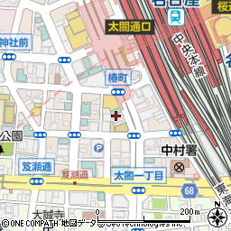 チケットキング名古屋駅西店周辺の地図