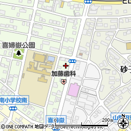 愛知県長久手市喜婦嶽802周辺の地図