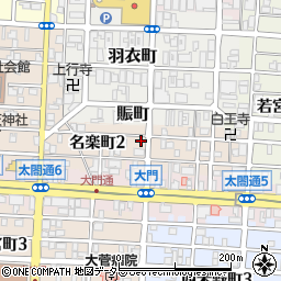 天勝 中村周辺の地図
