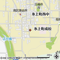 兵庫県丹波市氷上町西中243周辺の地図