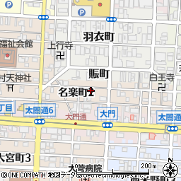 愛知県名古屋市中村区名楽町2丁目24周辺の地図