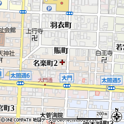 愛知県名古屋市中村区名楽町2丁目27周辺の地図