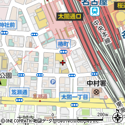 ミユキステーションホテル名古屋周辺の地図