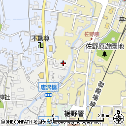 静岡県裾野市二ツ屋188周辺の地図