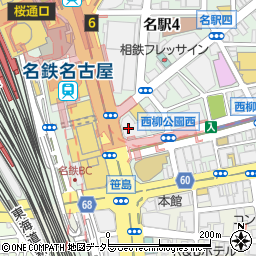 三井物産株式会社中部支社周辺の地図