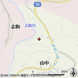千葉県富津市山中10周辺の地図
