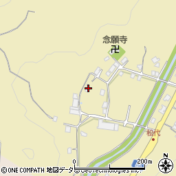 島根県大田市久利町松代230周辺の地図