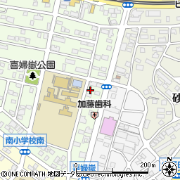 愛知県長久手市喜婦嶽838周辺の地図