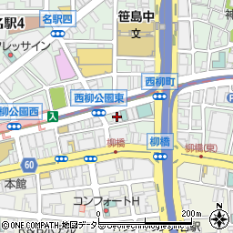 愛知銀行名古屋駅前支店 ＡＴＭ周辺の地図