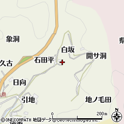 愛知県豊田市新盛町（石田平）周辺の地図