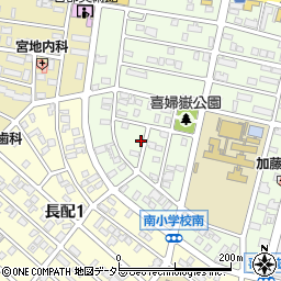 愛知県長久手市喜婦嶽1309周辺の地図