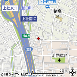 愛知県名古屋市名東区上社4丁目62周辺の地図