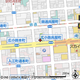 愛知県名古屋市中区錦3丁目22-24周辺の地図