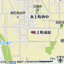 兵庫県丹波市氷上町西中247周辺の地図