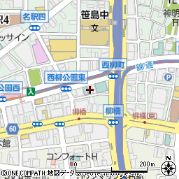 名駅ＫＭビル周辺の地図