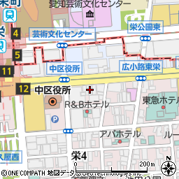 マツモトキヨシ広小路栄４丁目店周辺の地図