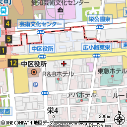 愛知県名古屋市中区栄4丁目2-8周辺の地図