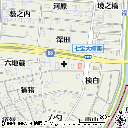 七宝町調剤薬局周辺の地図
