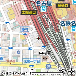 居酒屋 鶴八 名古屋駅前本店周辺の地図