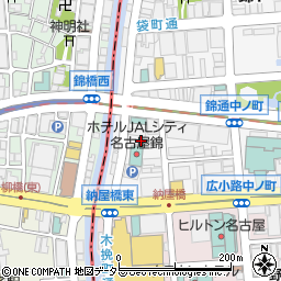 名古屋ビーズホテル　第２駐車場周辺の地図