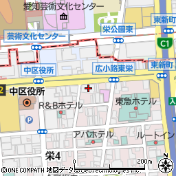 日本損害保険協会（一般社団法人）　そんぽＡＤＲセンター中部周辺の地図