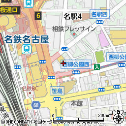名駅四丁目酒場メイヨン周辺の地図