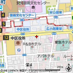 名古屋キョー和周辺の地図