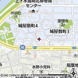 愛知県名古屋市中村区城屋敷町4丁目48周辺の地図